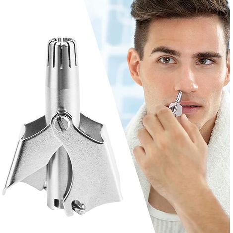 Tondeuse à cheveux manuelle sans douleur, lavable pour homme et femme, 1 pièce (1/5)