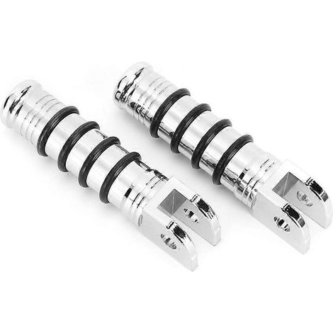 Repose-pieds universels pour motos en alliage d'aluminium, compatibles avec Honda/Kawasaki/Yamaha