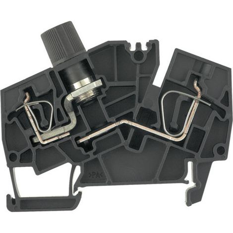 Bloc de jonction à fusible Weidmüller ZSI 2.5-2/2X2AN/G20 1826050000-1 noir 1 pc(s) (1/2)