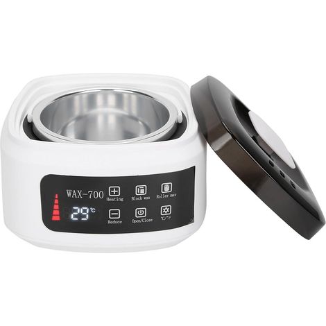 Chauffe-Cire, Épilation Chauffe-Cire Portable Machine à épiler Pratique avec Housse de Protection pour Chauffe-Cire pour Salon de Beauté Utilisation à Domicile (1/5)