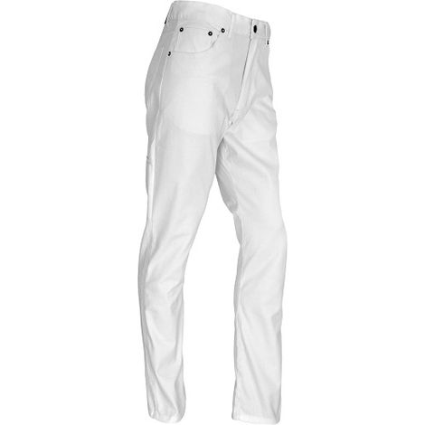 Pantalon Alaska Blanc Vepro Pantalon De Travail Blanc Robuste - Vepro