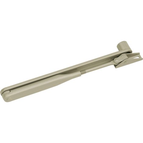 Dorma Brazo de tijera acabado champán duradero y elegante