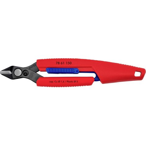 Knipex – Pince coupante diagonale 158 mm – Acier chrome-vanadium – Pour électronique et mécanique de précision – Découpe ultra-précise (1/4)