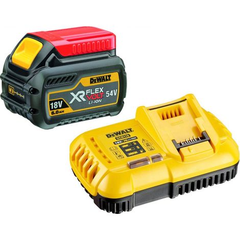Dewalt DCB546 18v / 54v XR Flexvolt 6.0ah Battery + DCB118 Fast Charger (1/4)