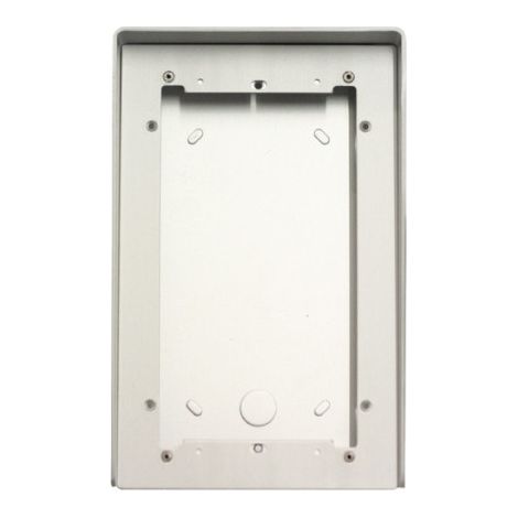 Aluminium anodisé Boîtier étanche à la pluie 2 modules Comelit 31162