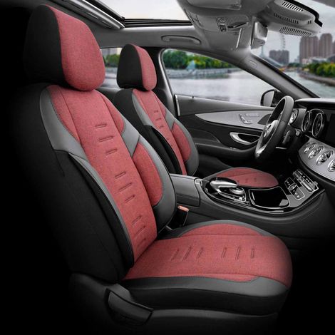 Ensemble de housses de siège auto OTOM THRONE 103 ROUGE 3-ZIP (1/5)