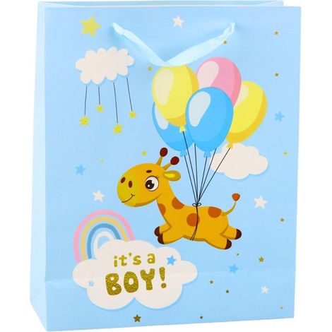 Bolsa de regalo "Es un niño" 32x26x10cm
