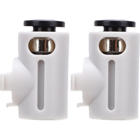 Connecteur de Tube en PTFE adapté au Bambu Lab A1mini, tuyau d'alimentation pour imprimante 3D, avec anneau de guidage en céramique amélioré, conception autolubrifiante, 2 pièces (1/5)