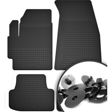 Tappetini in gomma + fermi per: Subaru Forester IV SUV (2013-)