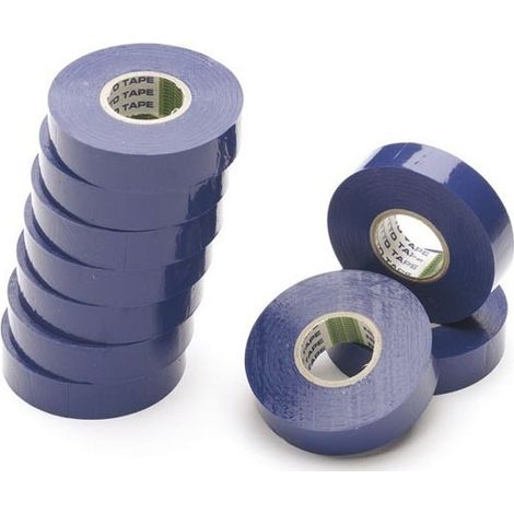 Nitto - Ruban Adhesif Isolant - Bleu - 19 Mm X 20 M