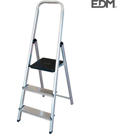 Aluminium-Wohnraumtreppe 3 Stufen edm