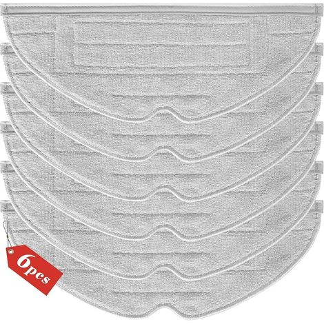6 Chiffons de Nettoyage pour Roborock S7 S7 Plus S7+ S7 MaxV S8 S8 Plus S8 Pro Ultra T7s T7s Plus Robot Aspirateur (1/5)
