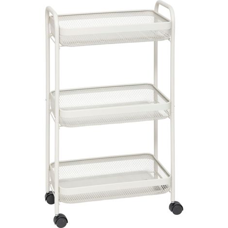 Servierwagen mit rollen mayaj 3 ebenen 46,5x26,5cm - 5five (1/5)