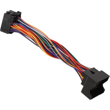 Câble Adaptateur Quadlock - Câble Extension PQ 40 Broches - Harnais Universel Pour Autoradio - 1 Pièce