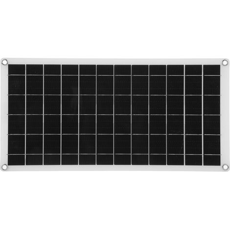 Kit chargeur batterie solaire 15W pour téléphone portable et ventilateur