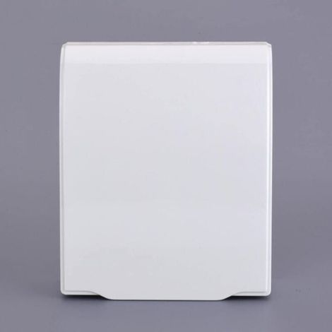 1PC (White) Child Protection Cover, Waterproof Socket Cover, Waterproof Socket Cover, Suitable for Bathroom Sockets to Prevent Water from Splashing into the Socket MUMU (1/4)