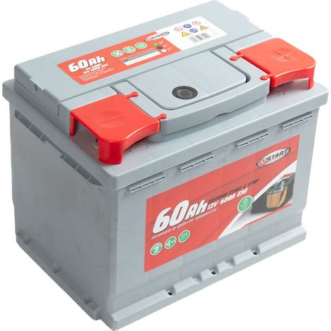 START Batteria Stop&Start 60AH 12V 640A (EN1) sigillata polo positivo sinistro, EFB technology (1/5)