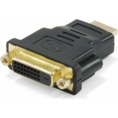 Equip 118909 cambiador de género para cable DVI (24+1) HDMI A Negro (1/2)