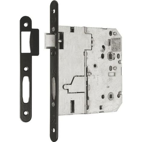 Serrure de sûreté type D 453 bec de cane à condamnation axe à 120 mm - VACHETTE (1/3)