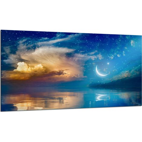 PLAQUE DE PROTECTION EN VERRE POUR CUISINIÈRE 90X52 SKY (1/5)