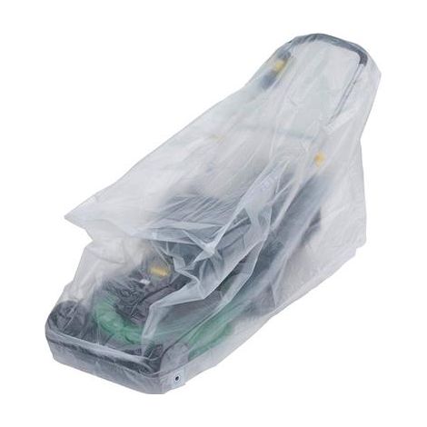 Ribimex – Housse de protection pour tondeuse – Étanche et imputrescible – Résistante aux UV – Dimensions 109x56xH103 cm – Polyéthylène 90 gr/m2