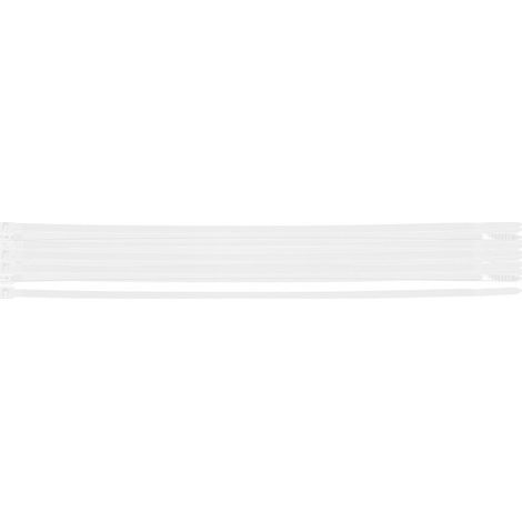 Bridas para cables Extreme de 4,8 × 300 mm, blancas, 20 unidades. (1/5)
