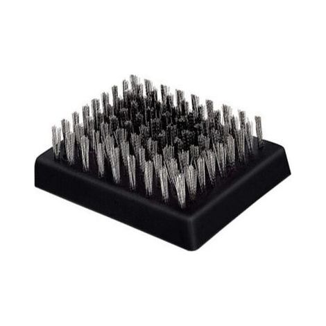Lot de 2 têtes de rechange pour accessoires de gril, sans poils, têtes remplaçables pour brosse et grattoir, recharge de nettoyant pour barbecue, choix de gril, 8,3 x 6,2 cm