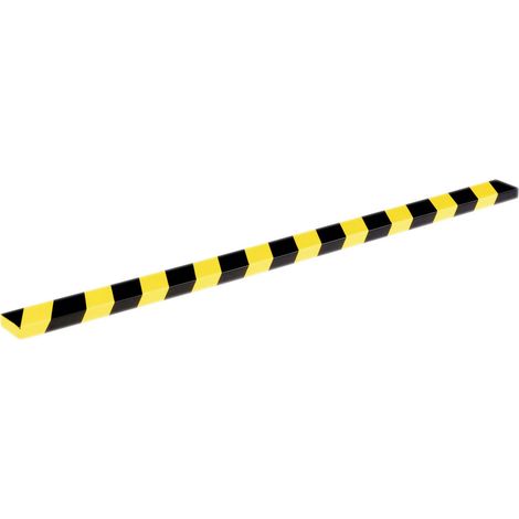 Durable 1108130 Schutzprofil Schwarz, Gelb (L x B x H) 1000 x 60 x 20 mm