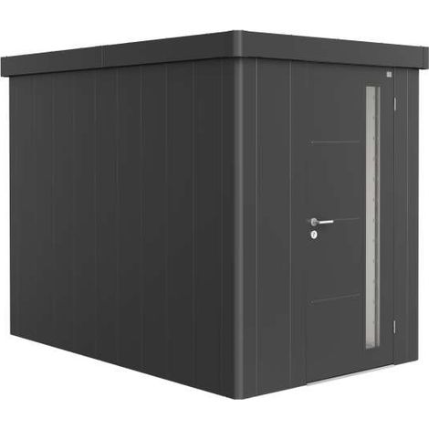 Casetta Neo 3A porta standard, grigio scuro metallizzato