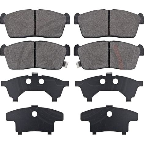 KIT PASTIGLIE FRENO ANTERIORI compatibile con SUZUKI ALTO VII (GF) / PASTIGLIE FRENANTI AUTO OEM P 79 020, / SOSTITUZIONE DIRETTA / BASSA POLVERE / SILENZIOSO
