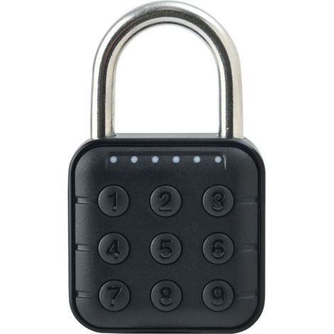 Combination lock for lockers, locker lock and gym locker lock – High security, easy to use for gym, school, travel, outdoors (Grey) (1/5)