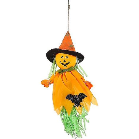 1 pendentif sorcière pour décorations d'Halloween