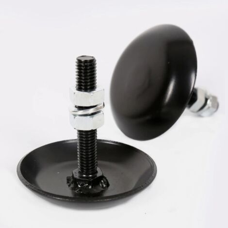 Lot de 2 plaques de protection de rechange robustes pour chasse-neige - Kit en acier robuste et résistant à la rouille 2873423 - Accessoires pour VTT, pièces pour véhicules tout-terrain (1/4)
