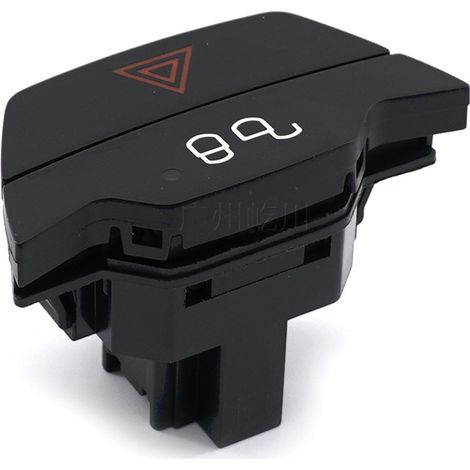 Voyant d'avertissement de voiture, double flash, interrupteur d'urgence, interrupteur de commande, adapté à Ford Focus (1/4)