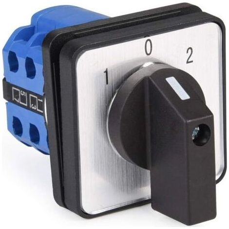 Universeller Drehschalter mit Nocken, 20 A, 3 Positionen, 8 Anschlüsse, 690 V