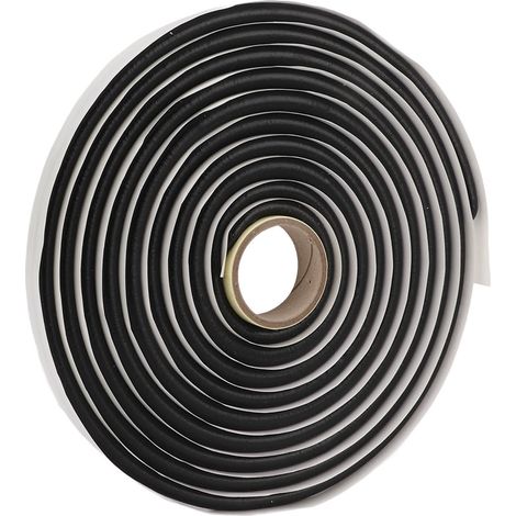 Ruban adhésif étanche en caoutchouc butyle de 4,5 m (14,7 pi) pour vitres de voiture (avant, fenêtre, porte). (1/5)