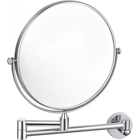 Miroir mural grossissant de douche COLORADO 29,45x 27,95 x5 cm (1/2)