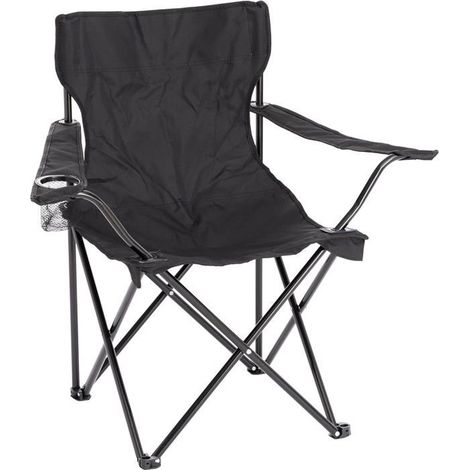 Chaise Pliante de Camping, Chaise d’Extérieur Légère et Robuste, Chaise de Plage,Pique-Nique, avec Sac Portable, 50x50x80 cm (1/5)