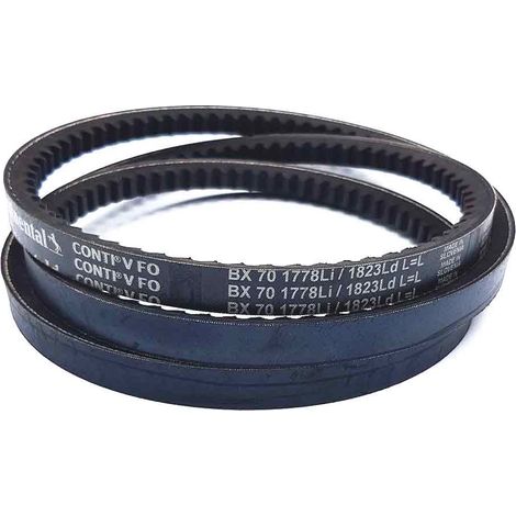 Courroie type trapézoïdale crantée BX70