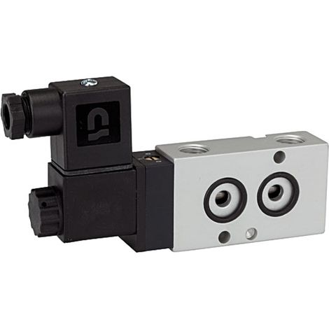 Riegler 3/2-Wegeventil, NAMUR, mono, NC, Alu eloxiert, G 1/4, 230 V, 50Hz (1/3)