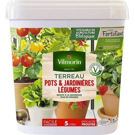 Vilmorin - Jardinière légumes Terreaux 5L