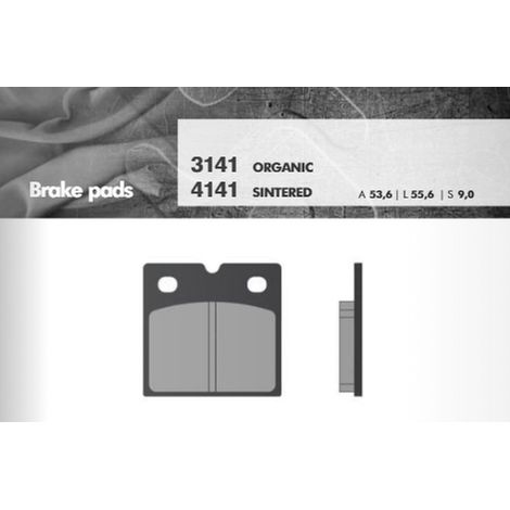 Pastillas de freno delanteras BRENTA KH18 (BMW K75/100/1100/1200, R45/65/80/100) (FT 3141)