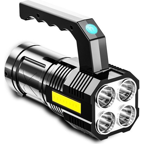 Lanterne de camping rechargeable, lampe torche LED, projecteur, lampe de camping