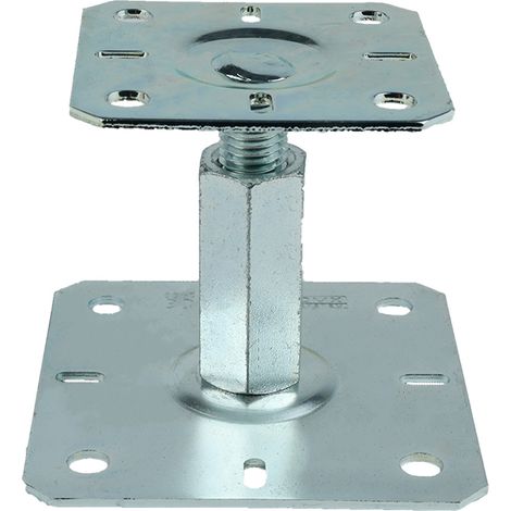Verstellbarer Pfostenhalter für 13 x 13 bis 15 x 15 cm Pfosten - (1/2)