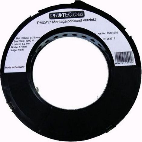 PROTEC 05104574 PROT MONTAGELOCHBAND PMLV25 VZ 25MM/10M