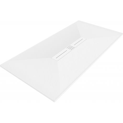 Mexen Toro Rechteckduschtasse SMC 200 x 90 cm, weiß, weiße Abdeckung - 43109020-W (1/5)