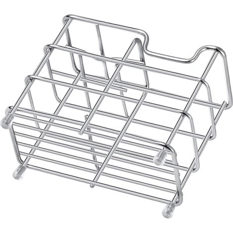 Steel Toothbrush Holder Ventilated and Drip Proof Organizer