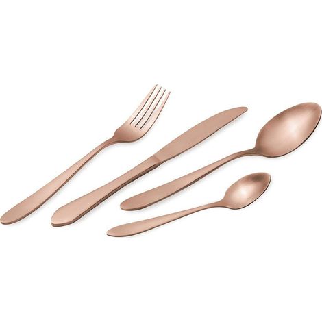 Set di Posate Berlinger Haus Oro Rosa 24 pezzi