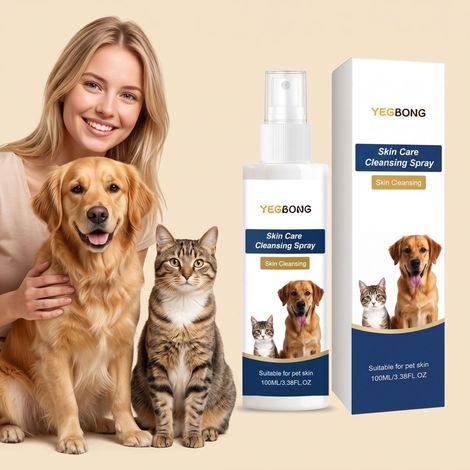 Spray de soin pour la peau des chiens et des chats - Soin hydratant et apaisant - 100 ml -- BIEMMEDUE (1/5)