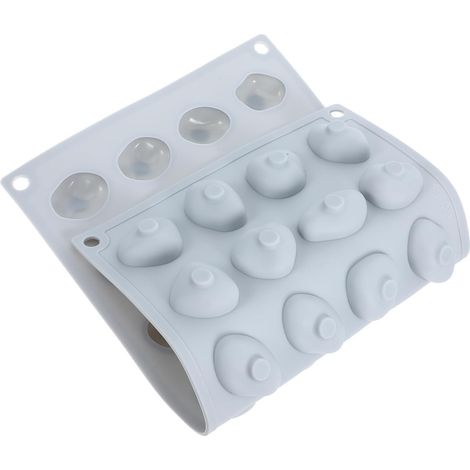 Moule à Pâtisserie en Silicone pour Chocolat Surface Lisse et Résistant la Déchirure, Design Créatif et Adorable pour Décoration de Biscuits et Cuisson (1/5)